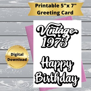 Cartões de aniversário engraçados digitais, cartões de aniversário engraçados para imprimir, cartão de aniversário humorístico para adultos para imprimir, cartão de aniversário para imprimir em PDF, 75