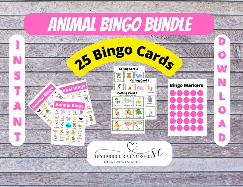 Bingo Calling Cards Printable Bingo - Il 794xN.4429739976 M031 