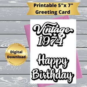 Cartão de aniversário humorístico para imprimir para adultos, cartão de aniversário para imprimir em PDF, cartão de aniversário engraçado para download digital, cartões de aniversário engraçados para imprimir, 76