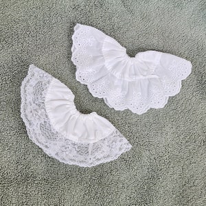 White {2-1/2 inch} half-slip petticoat for 8&quot; dolls such as Mini Paola, RRFF Mini