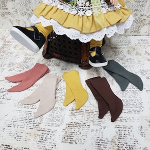 Simple polyester socks for 12&quot; to 14&quot; dolls such as Paola Reina, RubyRed Friends, Little Darling