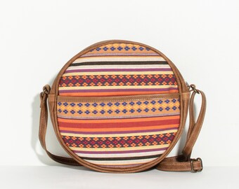 Boho Stripes - Monaco Circle Bag