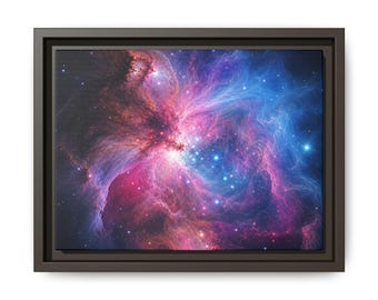 Orion Nebula Cosmic Canvas Wall Art Print