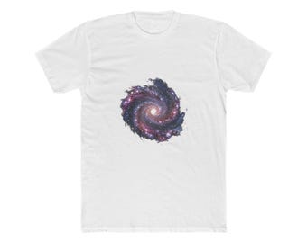Galactic Spiral Galaxy Pinwheel Cosmic Art Tee