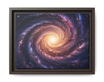 Milky Way Galaxy Core Galactic Center Canvas Print