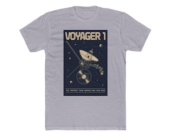 Voyager Spacecraft Interstellar Mission Vintage Tee