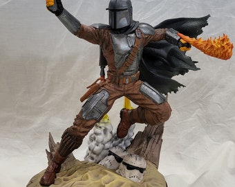 Mandalorian Sculpture