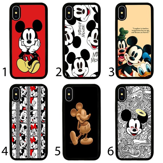 Mickey Mouse Silicone Phone Case Cover for Iphone 6 7 8 X XR Etsy