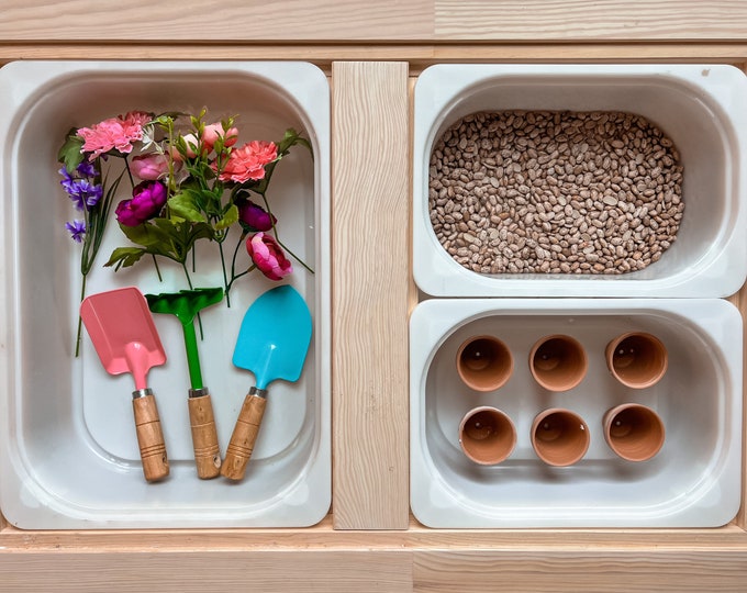 Sensory Bin Kit Spring Sensory Ikea Sensory Bin Flowers Toddler Sensory Bin Play Kit Montessori