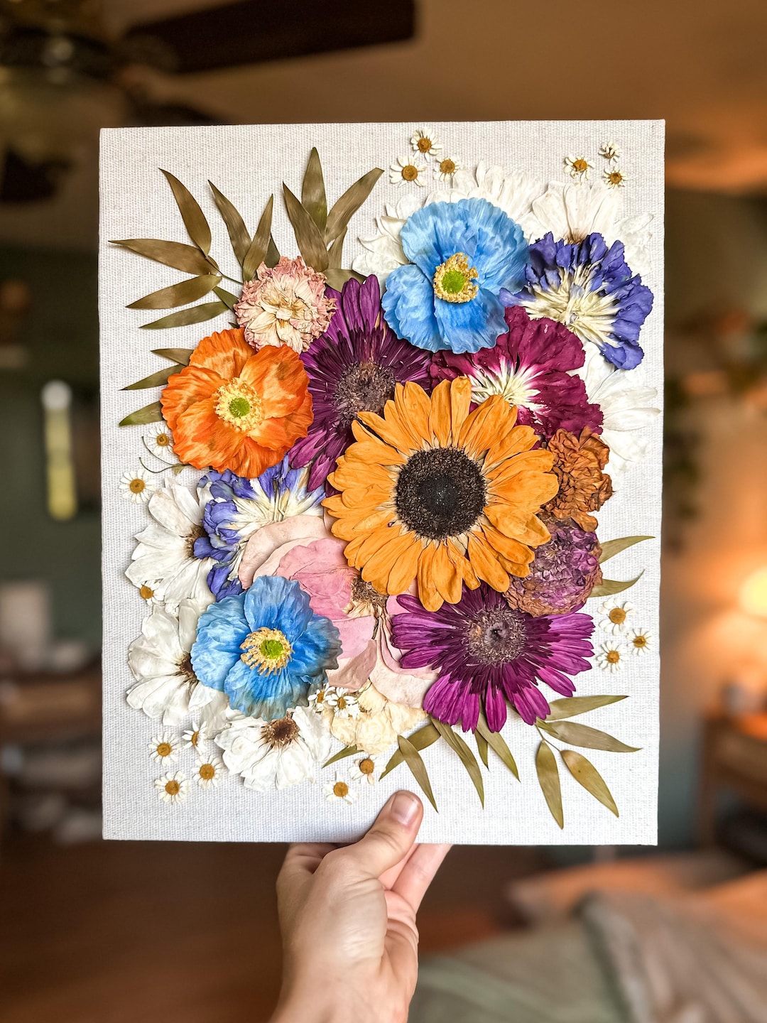 11x14 Shadow Box | Flower Preservation | Wedding Flower | Memorial