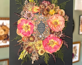 16x20 | Flower Preservation  | Wedding Flowers | Memorial Flowers | Dry Flower Art | Flower Keepsake | Flower Preservation | Keepsake
