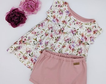 Girls Dress/Summer Dress/Jersey Dress/Comfortable Girls Dress/Birthday Dress