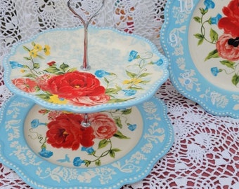 Dinnerware Plates Pioneer Woman Sweet Rose Dinnerware Set PIONEER