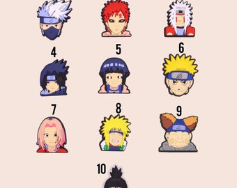 photo Anime Naruto Croc Charms naruto shoe charm etsy