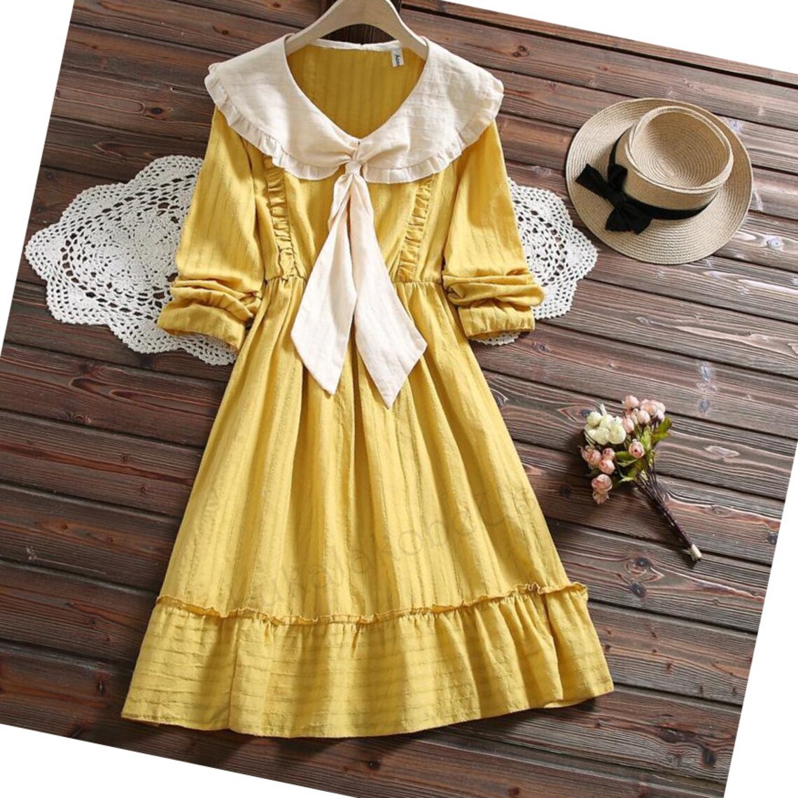 Cottagecore clothing aesthetic dress goddess dress y2k Etsy