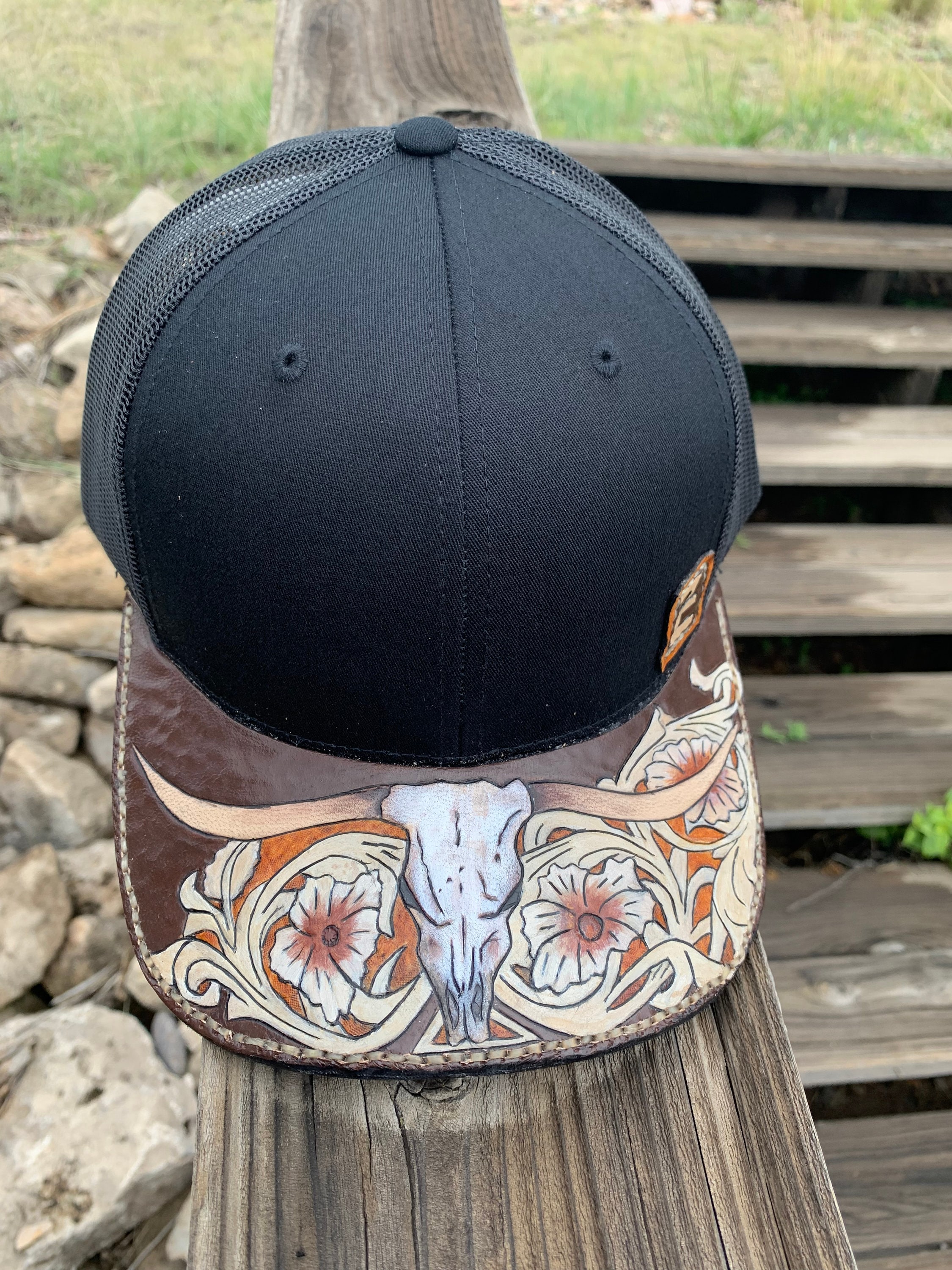 MADE TO ORDER Leather Hat Brims Etsy Singapore