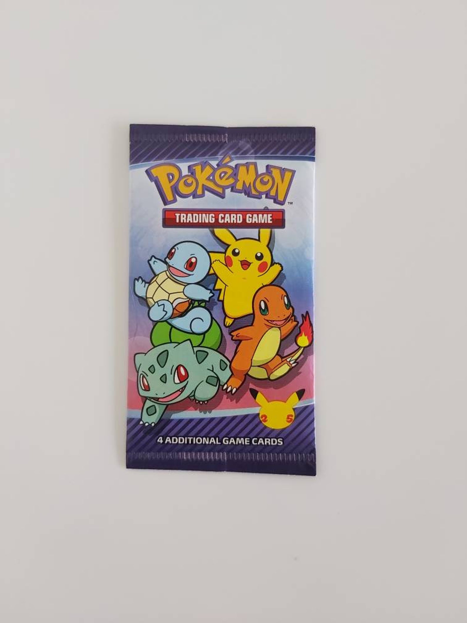 Pokemon 25th Anniversary Cards Sealed Booster Pack Canada Etsy