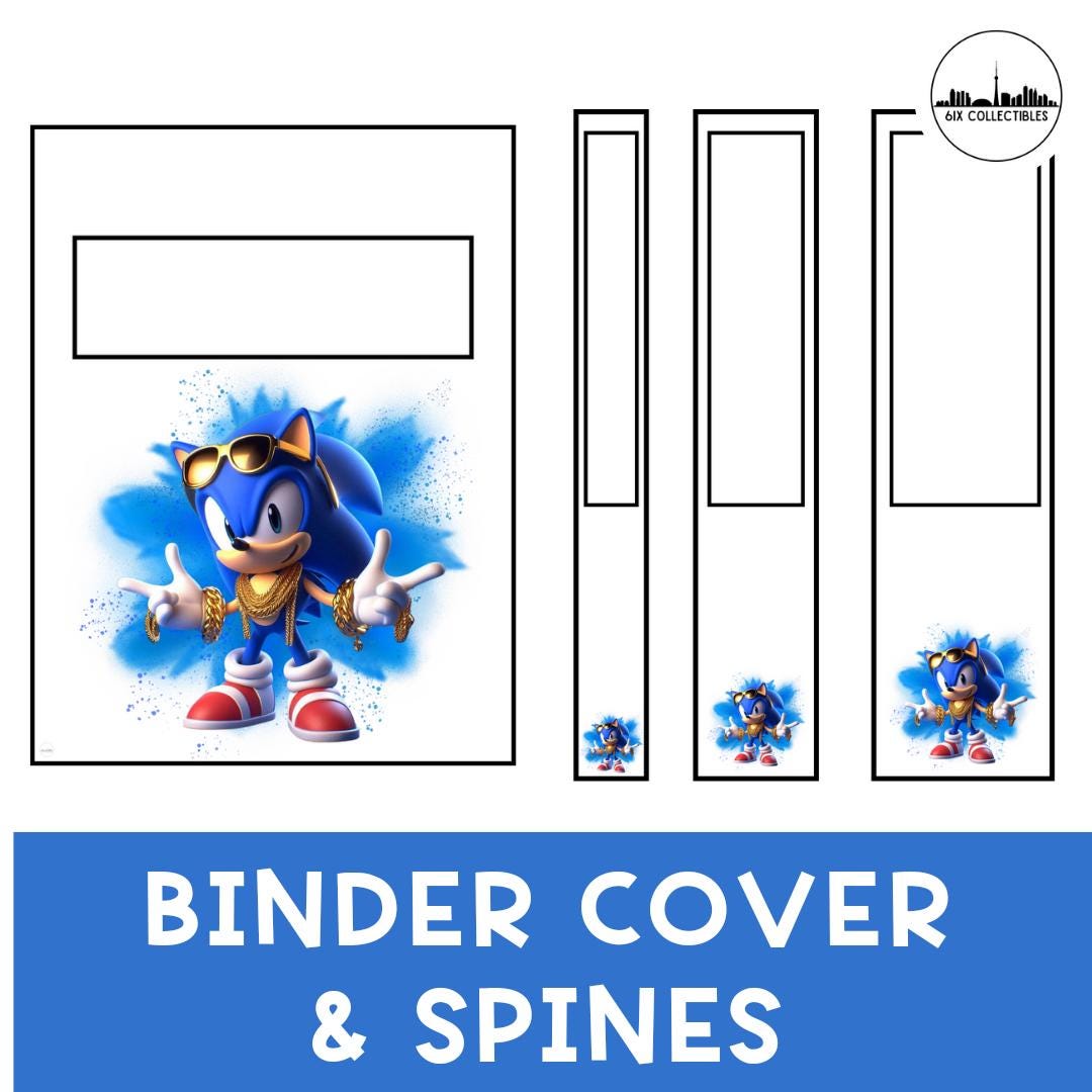 Sonic Binder - Etsy