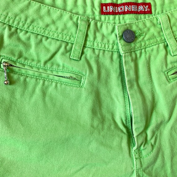 Lime green shorts, 5, 7, y2k shorts, 90s shorts, … - image 6