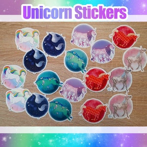 Autocollants Licorne