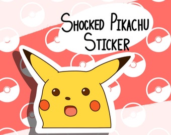 Supreme Pikachu Sticker 