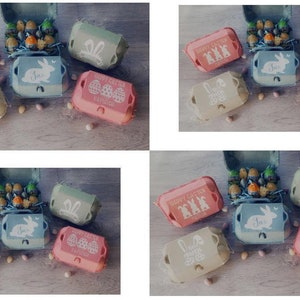 Personalised Easter Egg Boxes Only With Name & Design Of Your Choice Fillable Gift Box Perfect For Easter Gifts (Chocolates Not Included)