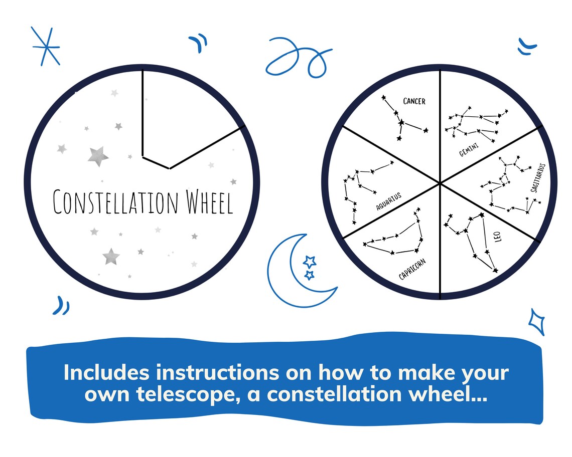 Star Constellation Activities for Kids, Preschool Worksheets ...