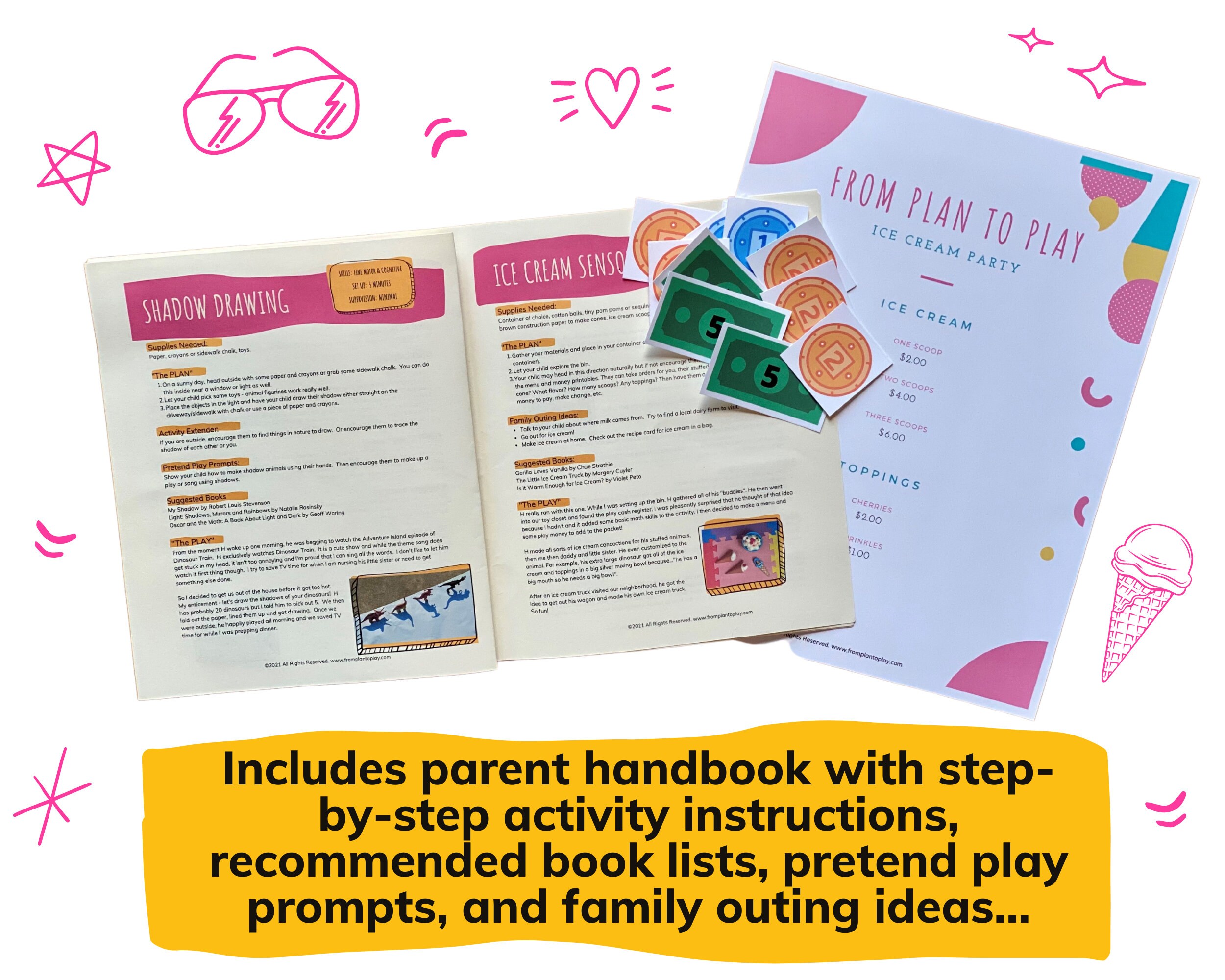 Summer Preschool Activity Kit Preschool Curriculum Kids | Etsy