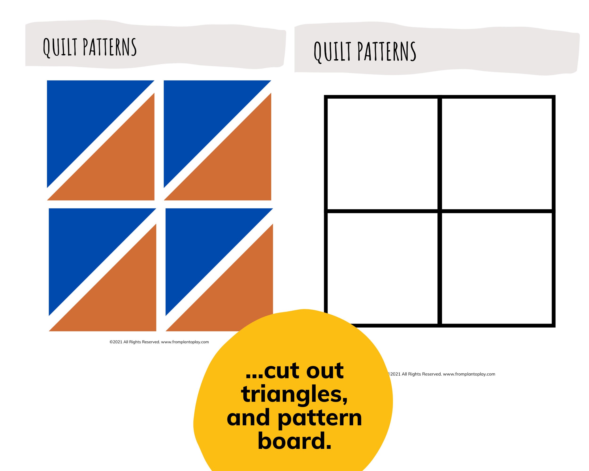 Pattern Matching Puzzle for Preschoolers, Prek Activities, Preschool