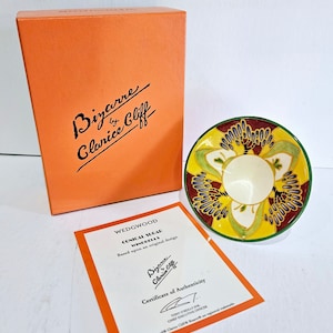 Clarice Cliff Collection Bizarre Wedgwood Konische Zuckerdose Windbells Boxed mit COA