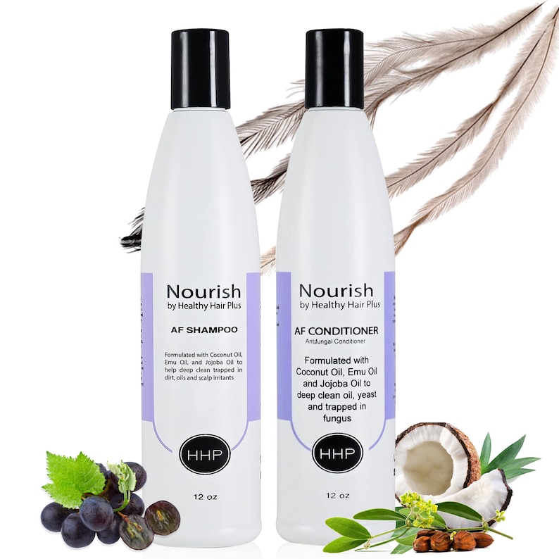 Healthy Hair Plus Antifungal Shampoo and Conditioner Etsy