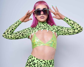 Neon Rave Outfit - Etsy