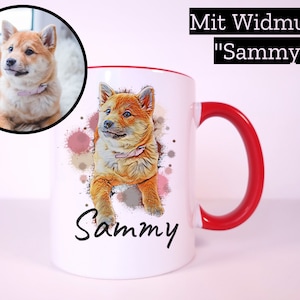 Gepersonaliseerde pet mok / hond mok / kat cup / gepersonaliseerde gift / dierenliefhebbers / gepersonaliseerde mok / foto mok /