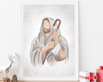 Christ's Embrace| Jesus Portrait| Jesus painting| Jesus art| jesus wall art| jesus picture| jesus watercolor| home decor| lds art| printable