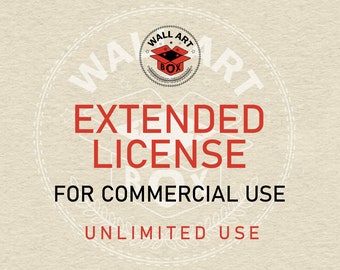 EXTENDED COMMERCIAL license use for One listing For One Person For Unlimited Uses, SVG png dxf Clipart digital vector Graphics