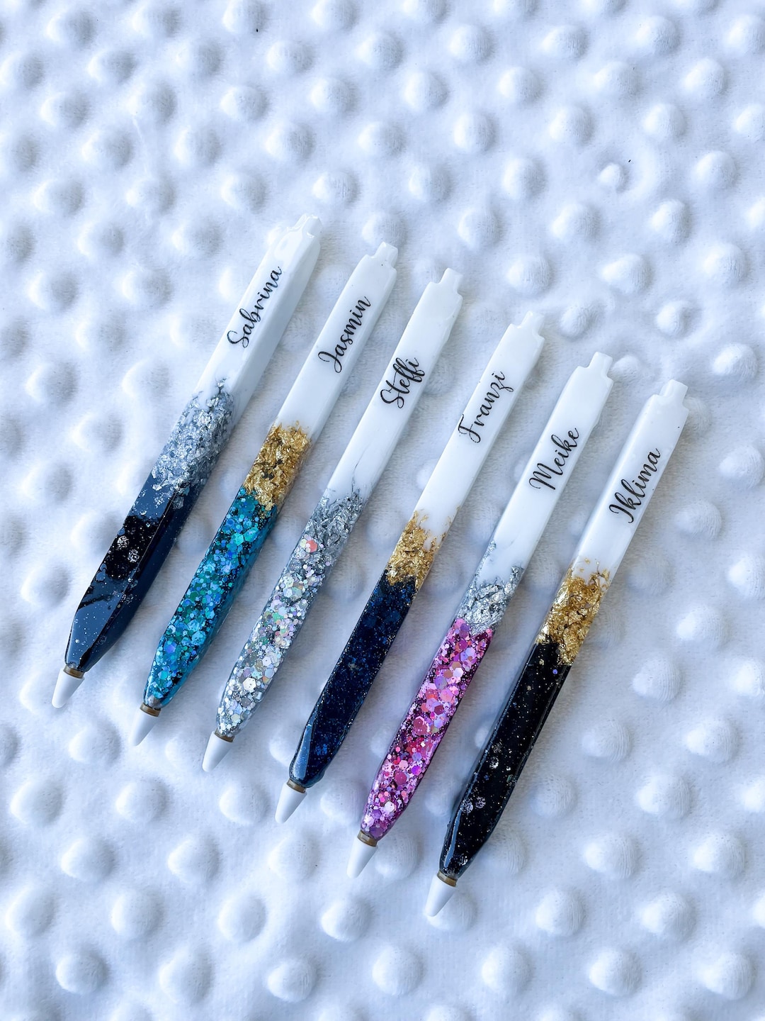 Ballpoint Pen Diy Epoxy Glitter Pens Creative Empty Tube Ballpoint