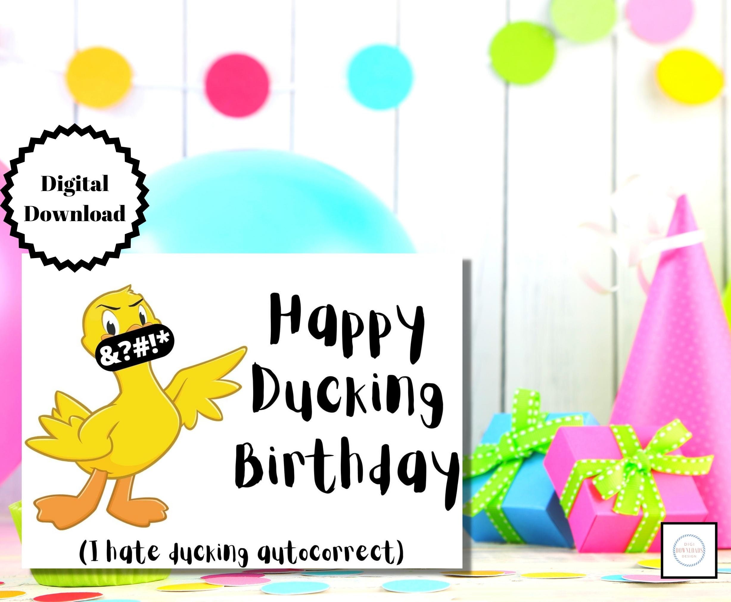 Printable Pun Birthday Card Funny Birthday Card Birthday - Etsy Australia