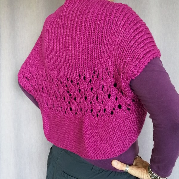 Unique: Veste Boléro Femme Violet/Fuchsia/Violet Taille 38/40