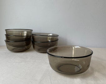 Arcoroc France Glass Bowls Etsy