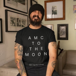 AMC To The Moon, financial gift meme shirt