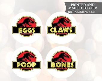 Fiesta de cumpleaños de dinosaurios, excavación de dinosaurios, pegatinas de dinosaurios, huevos de dinosaurio, fósiles, excavación de dinosaurios, huesos de dinosaurios, caca, garras, huesos