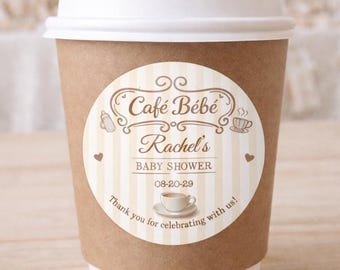 Pegatinas Love is Brewing, etiquetas para despedida de soltera con temática de café, pegatinas personalizadas, etiquetas a medida, pegatinas de agradecimiento, recuerdos para invitados,