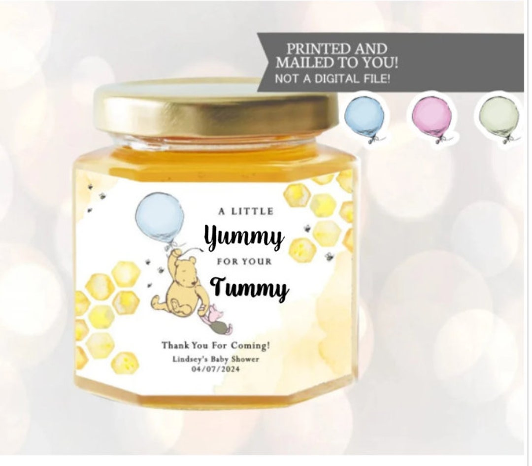 120 Autocollants Ours Mignons – 6 Feuilles – Baby Shower, Pots De Miel, Bonbons – Thème Classique