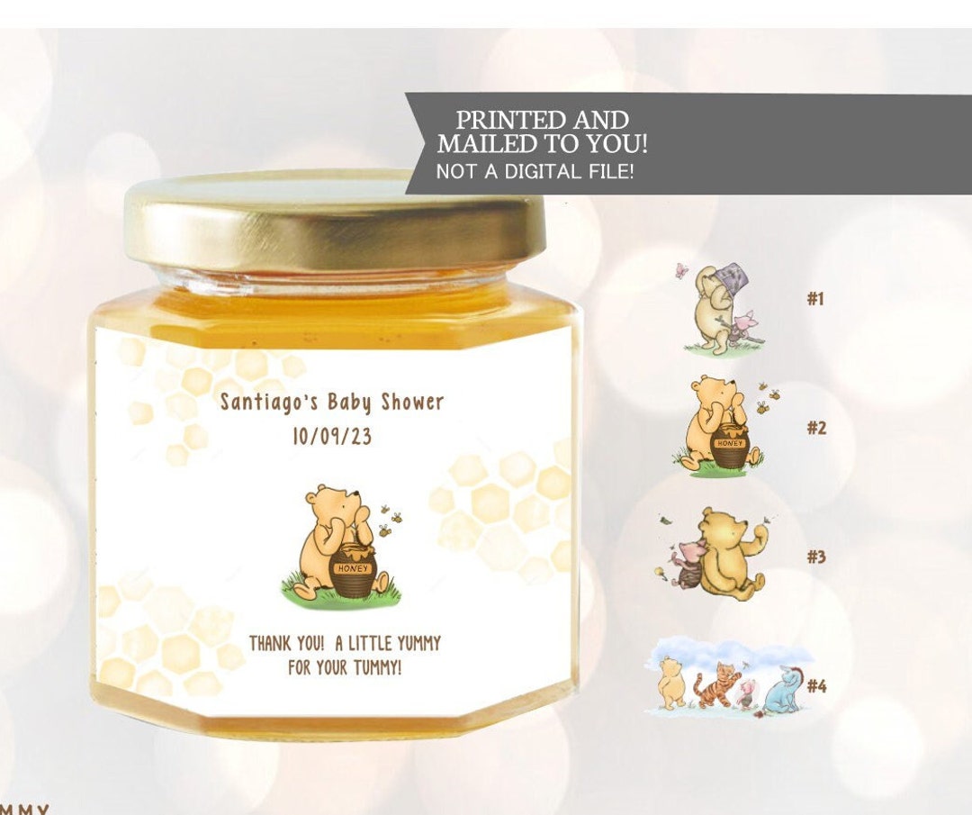 Honey Jars Winnie the Pooh, A Little Yummy for Your Tummy , Stickers