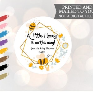 Honey Jar Labels, Honey Sticker, Bee Honey Favor Labels, Mason Jar, Canning Jar, Honey Bee Favor Label,, Bridal, Baby Shower, Honeycomb