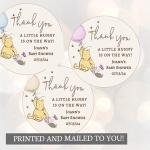 Winnie l'ourson, Hunny is the way, Stickers, Baby shower, anniversaire, Cadeaux de miel, Stickers classiques Winnie l'ourson pour bébé