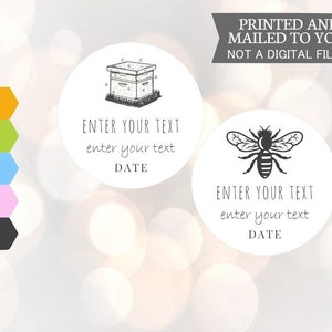 Honey Jar Labels, Honey Sticker, Bee Honey Favor Labels, Mason Jar, Canning Jar, Honey Bee Favor Label, Wedding, Bridal, Baby Shower
