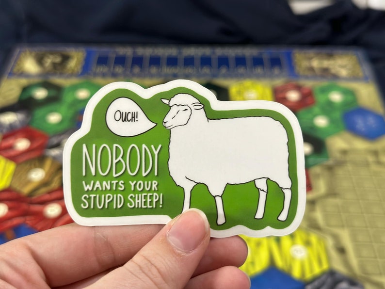 Catan Stickers Bundle | 5 Stickers | Funny Catan Board Game Sticker ...