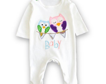 Baby sleepsuit gift/ New baby