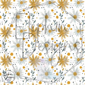 Daisy_(10) Pattern Vinyl